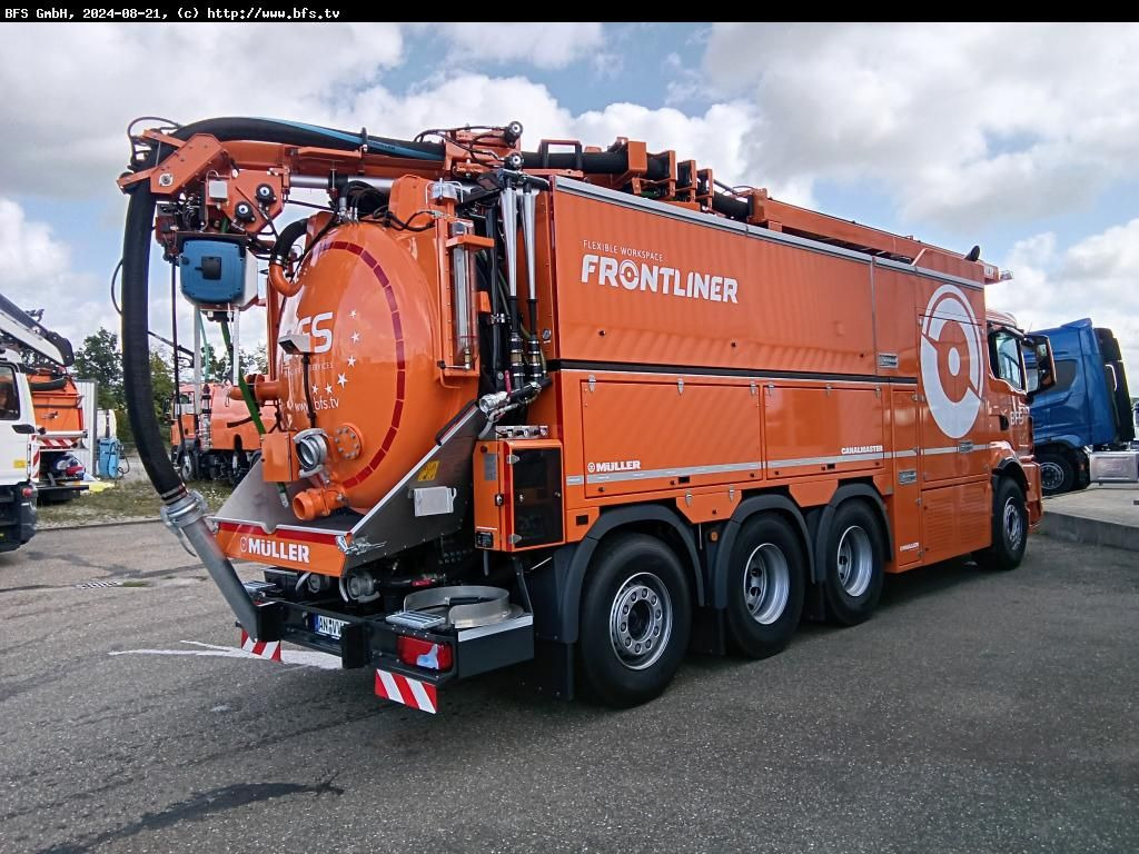 MAN TGS (TG3) 35.510 8x4-4 BL CH MÜLLER Canalmaster - Асенізатори: фото 2 MAN TGS (TG3) 35.510 8x4-4 BL CH MÜLLER Canalmaster - Асенізатори: фото 2