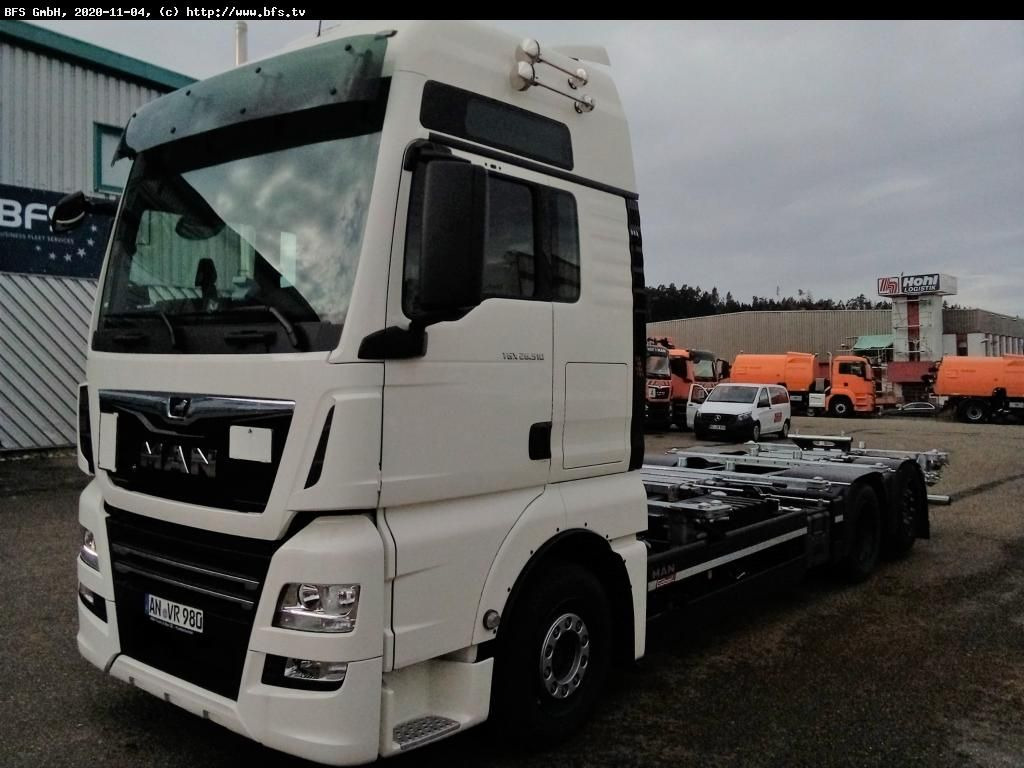 MAN TGX 26.510 6x2-2 LL Multiwechsler - Контейнеровоз/ Змінний кузов вантажівка: фото 1 MAN TGX 26.510 6x2-2 LL Multiwechsler - Контейнеровоз/ Змінний кузов вантажівка: фото 1