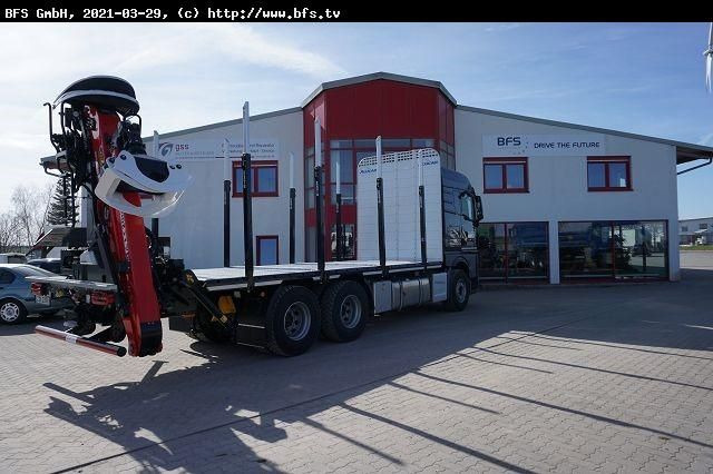 MAN TGX (TG3) 26.510 6x4 BL TG3, Plateau Aufbau - Лісовоз: фото 4 MAN TGX (TG3) 26.510 6x4 BL TG3, Plateau Aufbau - Лісовоз: фото 4