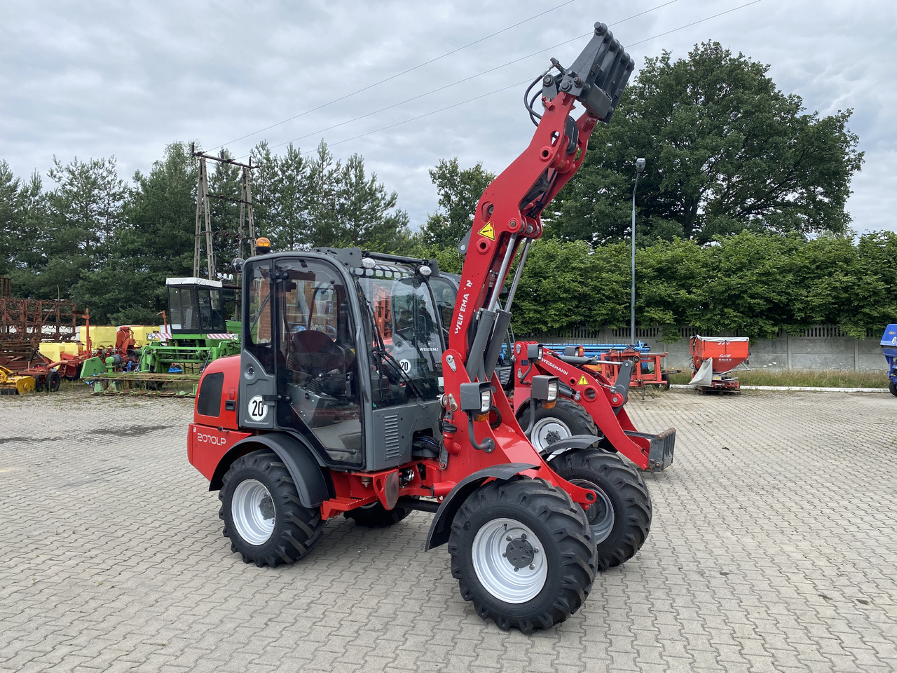 Weidemann 2070 cx LP - Колісний навантажувач: фото 2 Weidemann 2070 cx LP - Колісний навантажувач: фото 2