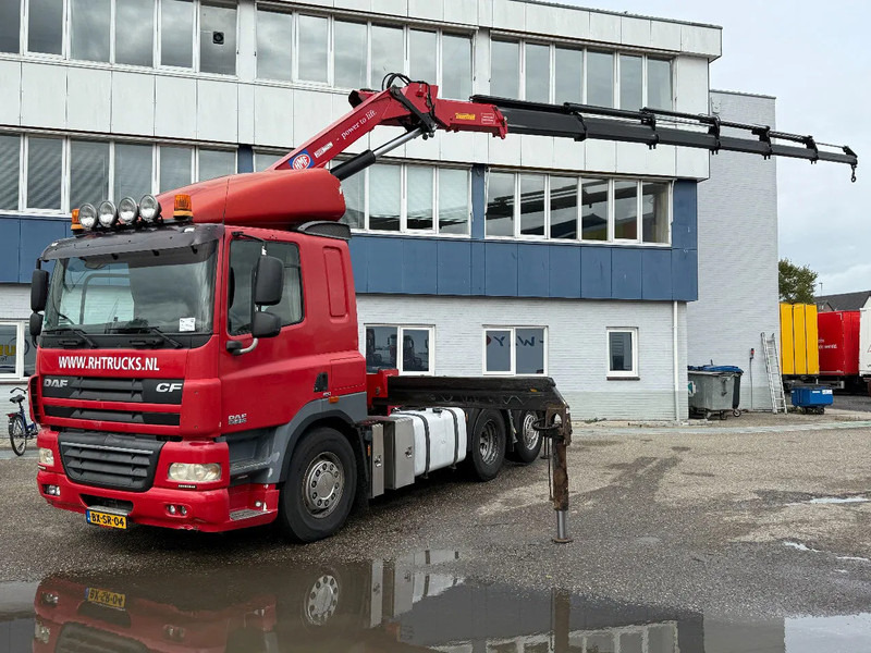 DAF CF 85.410 6X2 EURO 5 + HMF 3000K6 + REMOTE CONTROL - Вантажівка з маніпулятором: фото 1 DAF CF 85.410 6X2 EURO 5 + HMF 3000K6 + REMOTE CONTROL - Вантажівка з маніпулятором: фото 1
