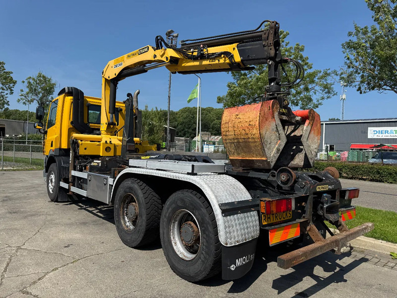 Гаковий мультиліфт вантажівка, Вантажівка з маніпулятором DAF CF 85.410 6X4 - EURO 5 + PALFINGER PK15500 + REMOTE + PALFINGER HOOK: фото 19