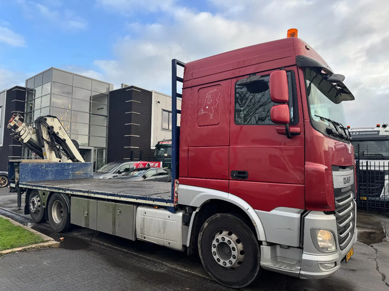 DAF XF 510 6X2 EURO 6 + HIAB 166 HI PRO + REMOTE CONTROL - Бортова вантажівка/ Платформа, Вантажівка з маніпулятором: фото 5 DAF XF 510 6X2 EURO 6 + HIAB 166 HI PRO + REMOTE CONTROL - Бортова вантажівка/ Платформа, Вантажівка з маніпулятором: фото 5