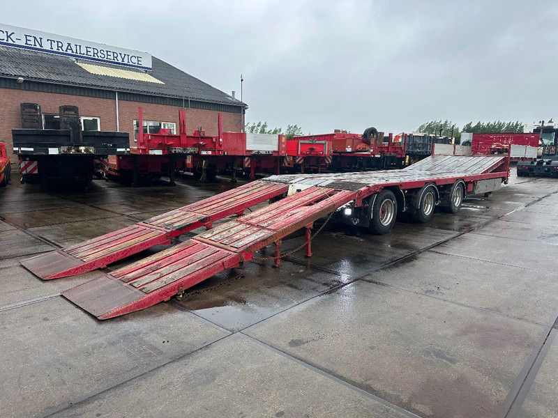 Низькорамна платформа напівпричіп Diversen LAST AXLE STEERING, REMOTE CONTROLE, DOUBLE HYDRAULIC RAMPS: фото 12