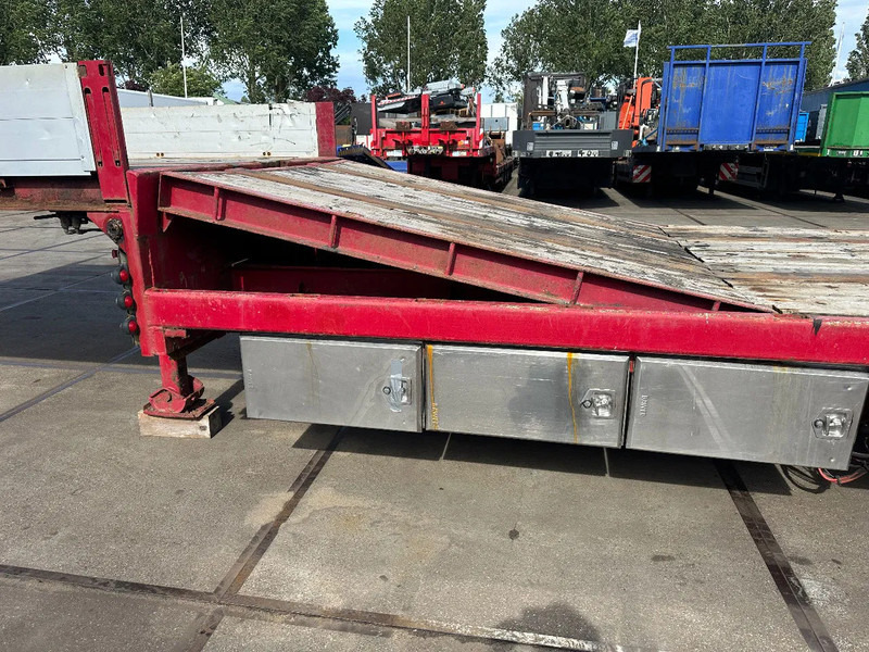 Низькорамна платформа напівпричіп Diversen LAST AXLE STEERING, REMOTE CONTROLE, DOUBLE HYDRAULIC RAMPS: фото 10