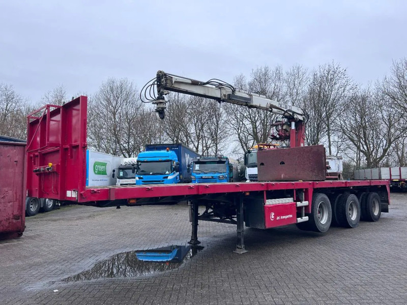 Floor HIAB ROLLER 130R - Бортовий напівпричіп/ Платформа: фото 1 Floor HIAB ROLLER 130R - Бортовий напівпричіп/ Платформа: фото 1