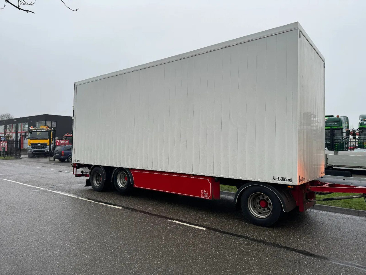 Kel-Berg D24B3 - 3 AXLE BPW + ZEPRO ZHD 250-155 MA - Закритий кузов причіп: фото 1 Kel-Berg D24B3 - 3 AXLE BPW + ZEPRO ZHD 250-155 MA - Закритий кузов причіп: фото 1