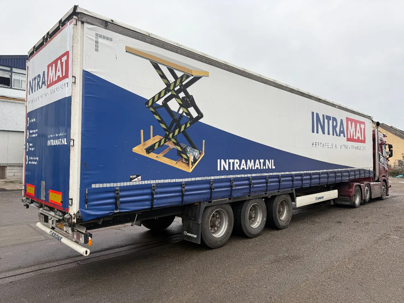 Krone SD - 3 AXLE + ALU BORDEN + SLIDING ROOF - Тентований напівпричіп: фото 3 Krone SD - 3 AXLE + ALU BORDEN + SLIDING ROOF - Тентований напівпричіп: фото 3