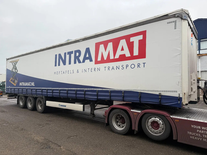 Krone SD - 3 AXLE + ALU BORDEN + SLIDING ROOF - Тентований напівпричіп: фото 2 Krone SD - 3 AXLE + ALU BORDEN + SLIDING ROOF - Тентований напівпричіп: фото 2