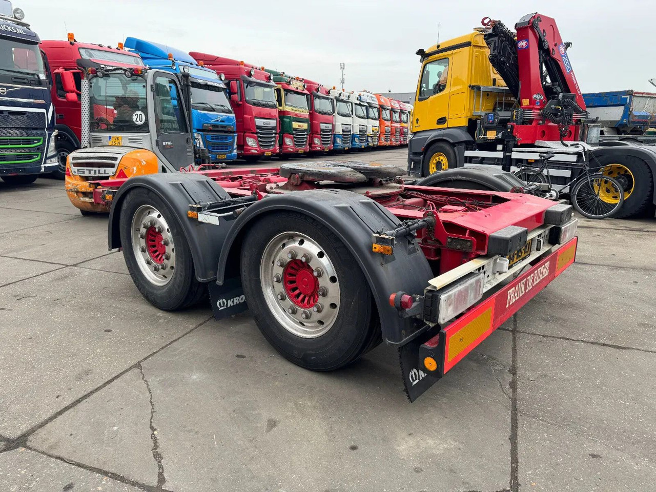 Krone ZZ 2X SAF AXLE UITSCHUIFBARE AANSLUITING - Причіп підкатний візок: фото 3 Krone ZZ 2X SAF AXLE UITSCHUIFBARE AANSLUITING - Причіп підкатний візок: фото 3