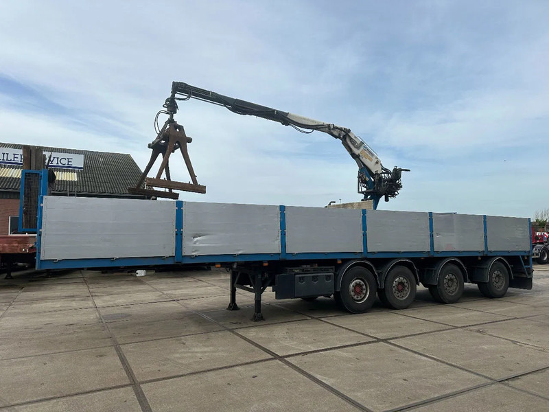 Kwb KENNIS R14/60-2 2015 LIFT EN STUURASSEN - Бортовий напівпричіп/ Платформа: фото 1 Kwb KENNIS R14/60-2 2015 LIFT EN STUURASSEN - Бортовий напівпричіп/ Платформа: фото 1