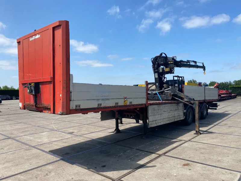 Lecitrailer MET HIAB R165 F3 - Бортовий напівпричіп/ Платформа: фото 1 Lecitrailer MET HIAB R165 F3 - Бортовий напівпричіп/ Платформа: фото 1