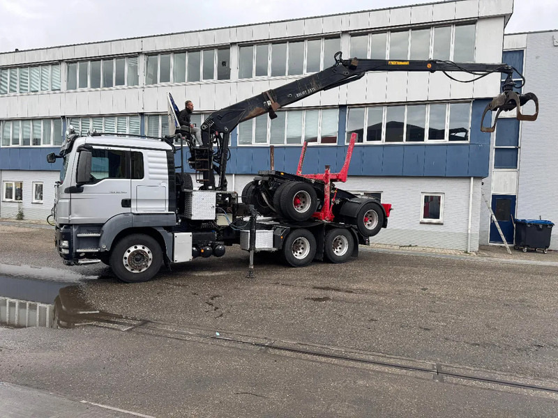MAN TGS 33.480 6X4 + HIAB 251S.82 + TRAILER 2 AXLE KRAEMER - Лісовоз, Вантажівка з маніпулятором: фото 2 MAN TGS 33.480 6X4 + HIAB 251S.82 + TRAILER 2 AXLE KRAEMER - Лісовоз, Вантажівка з маніпулятором: фото 2
