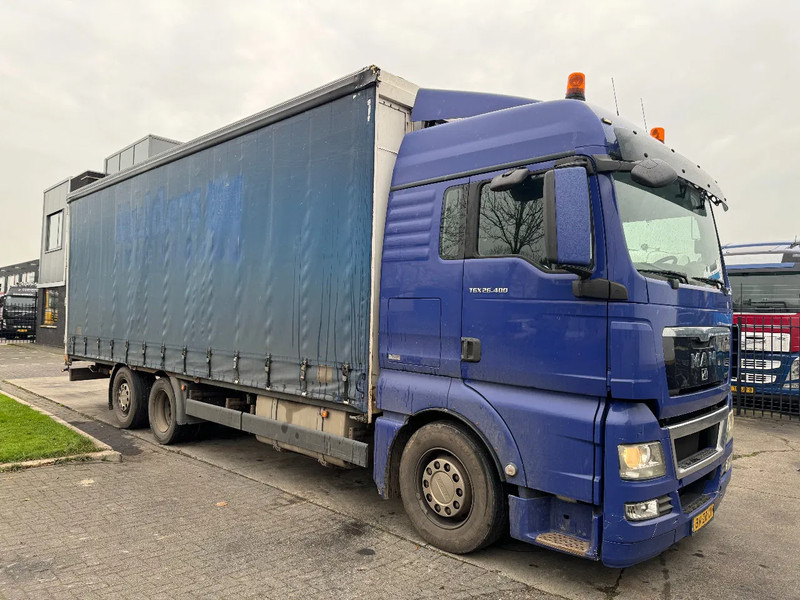 MAN TGX 26.400 6X2 - EURO 4 + LIFT + STEERING AXLE + TÜV 10-2025 - Тентована вантажівка: фото 3 MAN TGX 26.400 6X2 - EURO 4 + LIFT + STEERING AXLE + TÜV 10-2025 - Тентована вантажівка: фото 3
