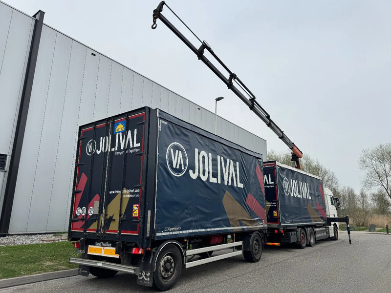 MAN TGX 26.480 6X2 - EURO 6 + PALFINGER PK20002 + REMOTE + LECITRAILER HANGER - Тентована вантажівка, Вантажівка з маніпулятором: фото 2 MAN TGX 26.480 6X2 - EURO 6 + PALFINGER PK20002 + REMOTE + LECITRAILER HANGER - Тентована вантажівка, Вантажівка з маніпулятором: фото 2