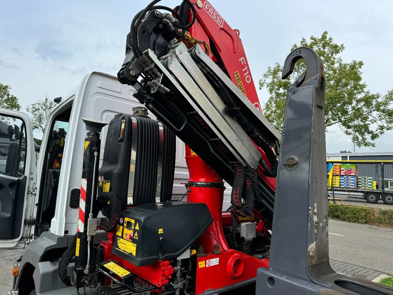 Гаковий мультиліфт вантажівка, Вантажівка з маніпулятором Mercedes-Benz LS 1923 ATEGO + 2011 FASSI F110 + 2011 VDS HOOKLIFT: фото 17