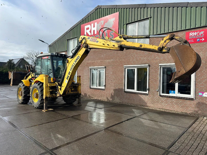 Екскаватор-навантажувач New Holland LB115B, CE, 240 MM MULTI PURPOSE LOADER BUCKET, 800 MM BACHOE DIGGING BUCKET, FLIP OVER FORKS, AIR CONDITIONER: фото 13