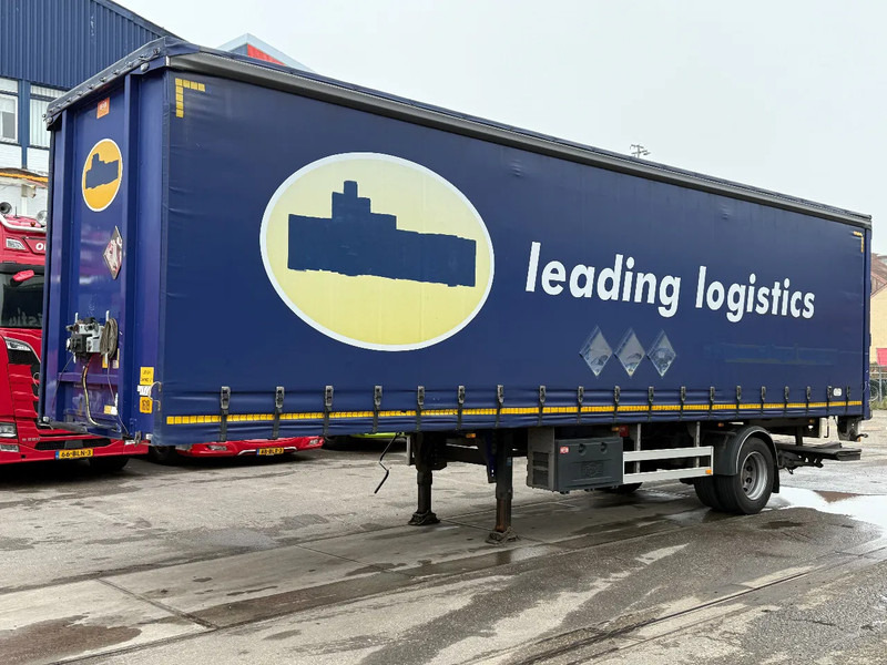 Pacton TBD.122 + TRIDEC STEERING AXLE + DHOLLANDIA + SLIDING ROOF - Тентований напівпричіп: фото 1 Pacton TBD.122 + TRIDEC STEERING AXLE + DHOLLANDIA + SLIDING ROOF - Тентований напівпричіп: фото 1
