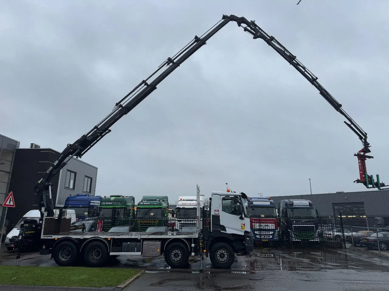 Renault C430 8X4 - EURO 6 + HIAB 288 E-5 + JIB 70X-4 + REMOTE + FULL STEEL SUSP. TÜV TILL 12-2025 - Вантажівка з маніпулятором: фото 1 Renault C430 8X4 - EURO 6 + HIAB 288 E-5 + JIB 70X-4 + REMOTE + FULL STEEL SUSP. TÜV TILL 12-2025 - Вантажівка з маніпулятором: фото 1