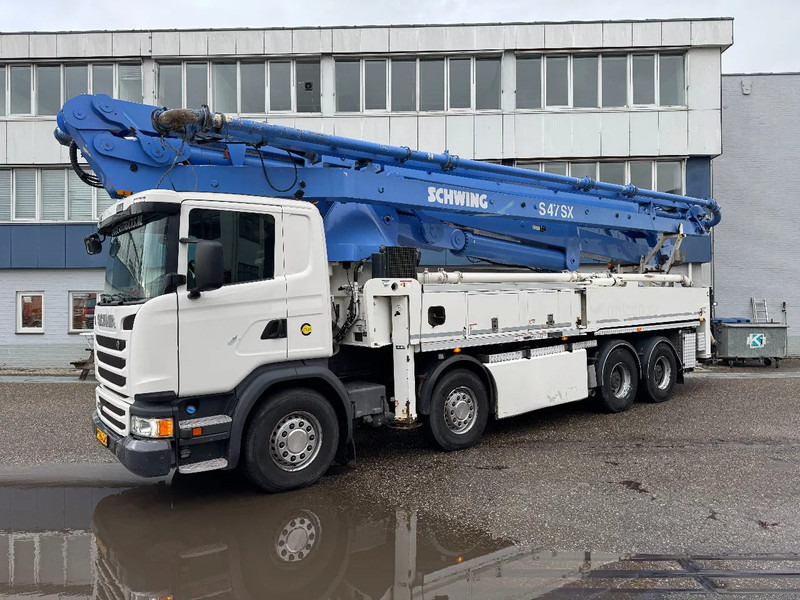 Scania G490 8X4 SCHWING S 47 R + REMOTE CONTROL HUB REDUCTION - Автобетононасос: фото 1 Scania G490 8X4 SCHWING S 47 R + REMOTE CONTROL HUB REDUCTION - Автобетононасос: фото 1