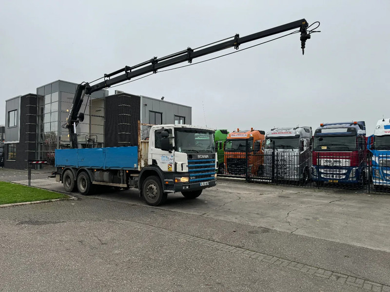 Scania P124-360 6X4 EURO 2 HIAB 200 C-5 ALL 2000 - Бортова вантажівка/ Платформа, Вантажівка з маніпулятором: фото 2 Scania P124-360 6X4 EURO 2 HIAB 200 C-5 ALL 2000 - Бортова вантажівка/ Платформа, Вантажівка з маніпулятором: фото 2