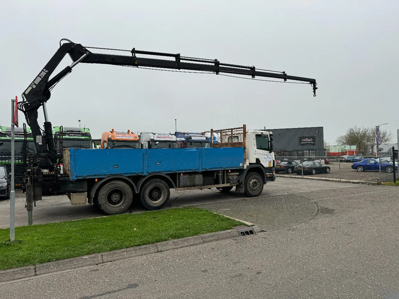 Scania P124-360 6X4 EURO 2 HIAB 200 C-5 ALL 2000 - Бортова вантажівка/ Платформа, Вантажівка з маніпулятором: фото 3 Scania P124-360 6X4 EURO 2 HIAB 200 C-5 ALL 2000 - Бортова вантажівка/ Платформа, Вантажівка з маніпулятором: фото 3