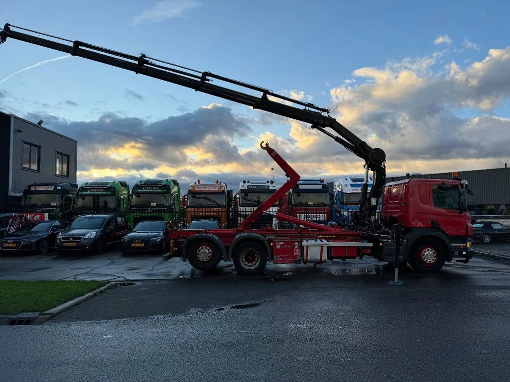 Scania P320 6X2 - EURO 6 + HIAB XS 144 HIPRO + REMOTE + - Гаковий мультиліфт вантажівка, Вантажівка з маніпулятором: фото 5 Scania P320 6X2 - EURO 6 + HIAB XS 144 HIPRO + REMOTE + - Гаковий мультиліфт вантажівка, Вантажівка з маніпулятором: фото 5