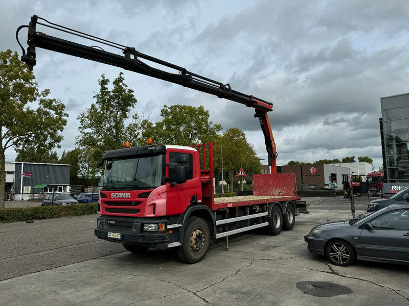Scania P360 6X4 PALFINGER PK 20001-K + REMOTE CONTROL EURO 5 - Бортова вантажівка/ Платформа, Вантажівка з маніпулятором: фото 1 Scania P360 6X4 PALFINGER PK 20001-K + REMOTE CONTROL EURO 5 - Бортова вантажівка/ Платформа, Вантажівка з маніпулятором: фото 1