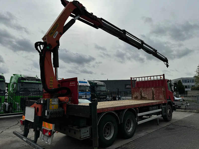Бортова вантажівка/ Платформа, Вантажівка з маніпулятором Scania P360 6X4 PALFINGER PK 20001-K + REMOTE CONTROL EURO 5: фото 7