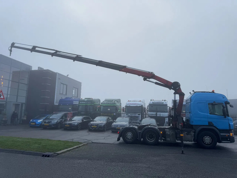 Scania P450 6X2 - EURO 6 + HMF 2620-K5 + REMOTE + LIFT AXLE - Вантажівка з маніпулятором: фото 3 Scania P450 6X2 - EURO 6 + HMF 2620-K5 + REMOTE + LIFT AXLE - Вантажівка з маніпулятором: фото 3