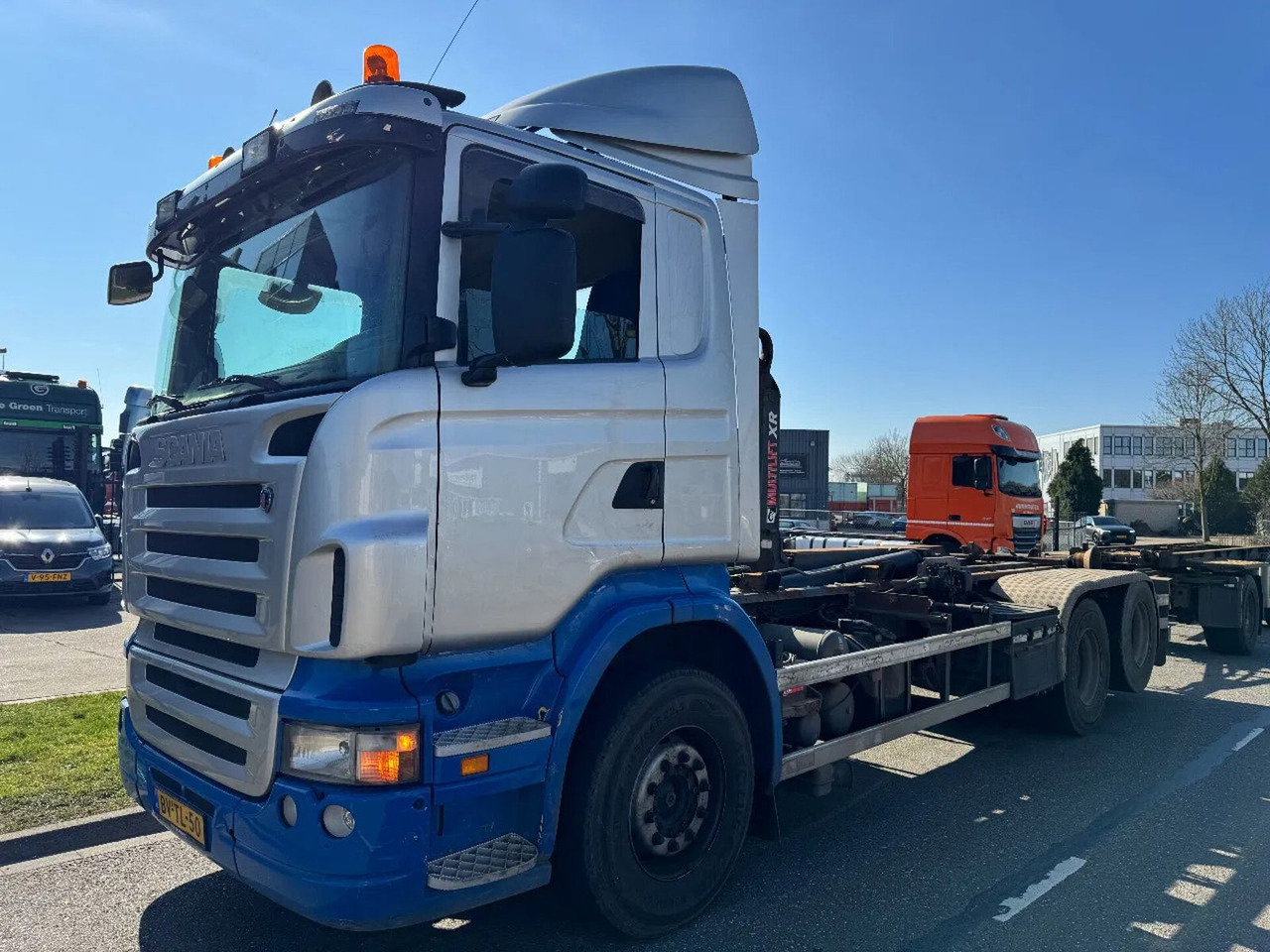 Scania R400 6X2 - EURO 5 + MULTILIFT HOOK + LIFTING AXL - Гаковий мультиліфт вантажівка: фото 1 Scania R400 6X2 - EURO 5 + MULTILIFT HOOK + LIFTING AXL - Гаковий мультиліфт вантажівка: фото 1