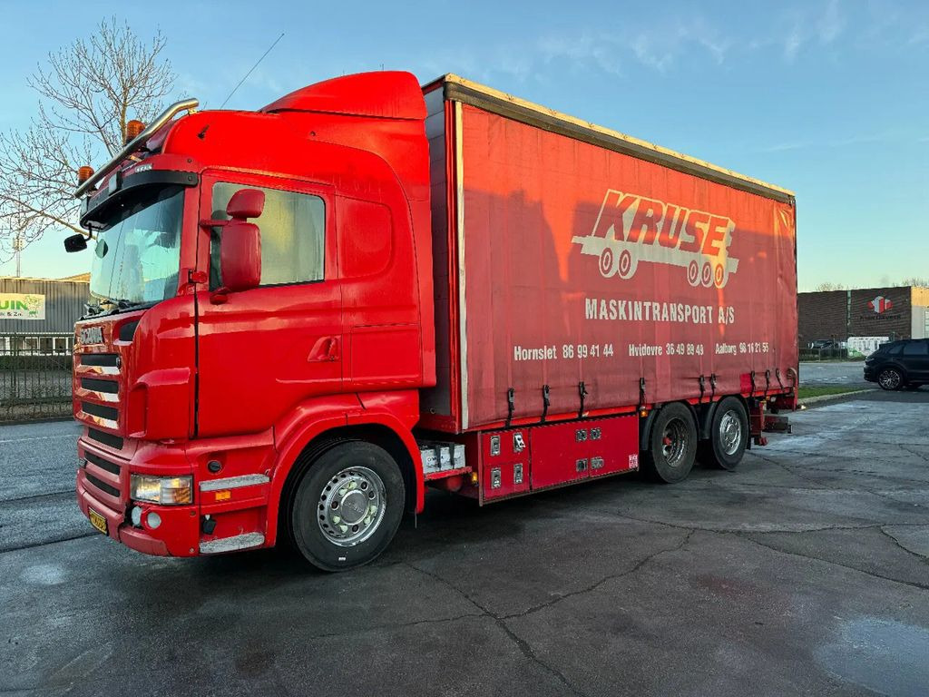 Scania R480 6X2 BIG LOAD LIFT DHOLLANDIA ONLY 550.769 K - Тентована вантажівка: фото 1 Scania R480 6X2 BIG LOAD LIFT DHOLLANDIA ONLY 550.769 K - Тентована вантажівка: фото 1