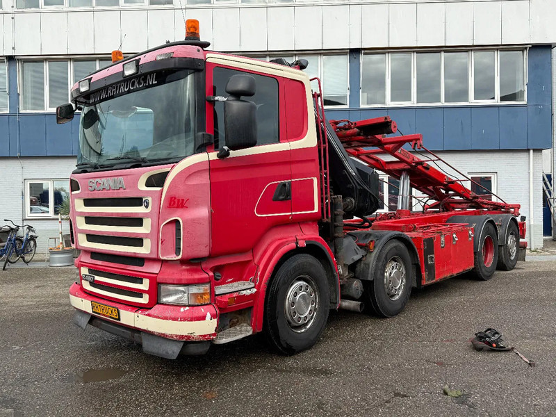 Scania R480 8X2 + HIAB 220-4 + REMOTE + HIAB MULTILIFT - Тросовий мультиліфт, Вантажівка з маніпулятором: фото 4 Scania R480 8X2 + HIAB 220-4 + REMOTE + HIAB MULTILIFT - Тросовий мультиліфт, Вантажівка з маніпулятором: фото 4