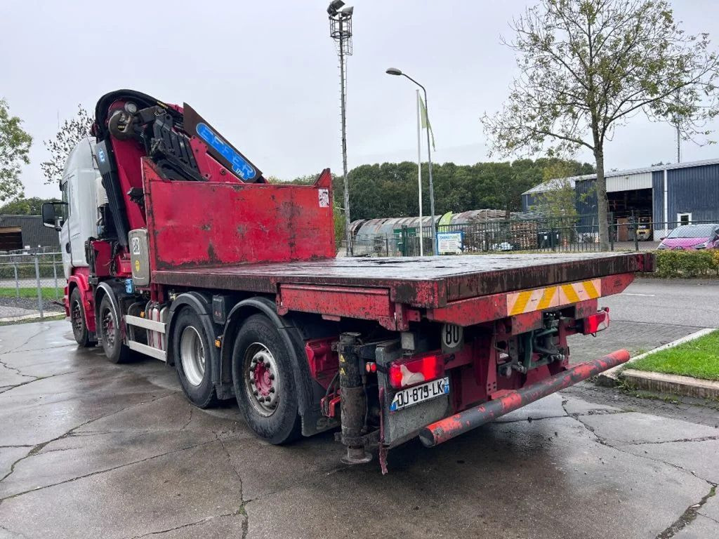 Вантажівка з маніпулятором, Бортова вантажівка/ Платформа Scania R490 8X2 EURO 6 + EFFER 1750/4S + REMOTE: фото 10