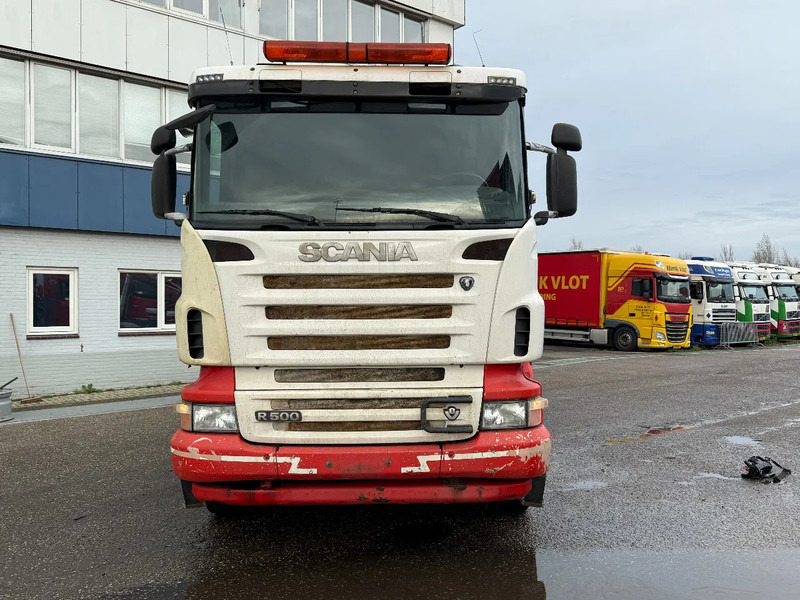 Scania R500 V8 8X4 + HIAB 220-5 + REMOTE + CABLELIFT - FULL STEEL SUSP. MANUAL GEAR. BIG AXLES - Тросовий мультиліфт, Вантажівка з маніпулятором: фото 5 Scania R500 V8 8X4 + HIAB 220-5 + REMOTE + CABLELIFT - FULL STEEL SUSP. MANUAL GEAR. BIG AXLES - Тросовий мультиліфт, Вантажівка з маніпулятором: фото 5