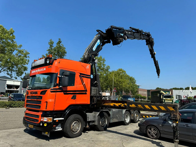Scania R560 V8 8X2 + EFFER CRANE 1550 6S + FLYJIP 6XHYDR + REMOTE + WINCH - Вантажівка з маніпулятором: фото 1 Scania R560 V8 8X2 + EFFER CRANE 1550 6S + FLYJIP 6XHYDR + REMOTE + WINCH - Вантажівка з маніпулятором: фото 1