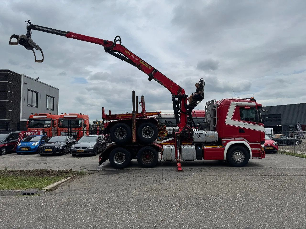 Scania R580 6X4 EPSILON S270L88 2 AXLE HANGER - Лісовоз: фото 2 Scania R580 6X4 EPSILON S270L88 2 AXLE HANGER - Лісовоз: фото 2