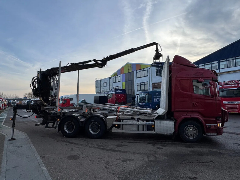Scania R580 V8 6X4 EURO 6 JONSERED 1080 79 R HUB REDUCTION - Лісовоз, Вантажівка з маніпулятором: фото 4 Scania R580 V8 6X4 EURO 6 JONSERED 1080 79 R HUB REDUCTION - Лісовоз, Вантажівка з маніпулятором: фото 4