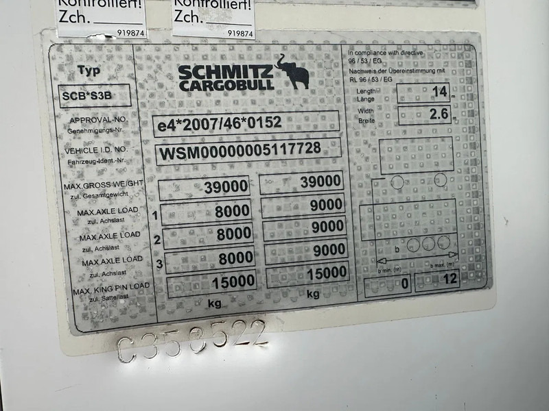 Рефрижератор напівпричіп Schmitz Cargobull CARRIER 1550 D/E: фото 10 Рефрижератор напівпричіп Schmitz Cargobull CARRIER 1550 D/E: фото 10