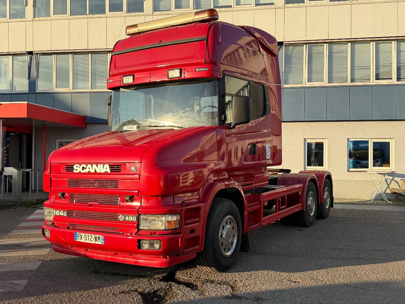 Scania T164-480 V8 6X4 + RETARDER - FULL STEEL SUSP. - BIG AXLES - EURO 3 - Тягач: фото 1 Scania T164-480 V8 6X4 + RETARDER - FULL STEEL SUSP. - BIG AXLES - EURO 3 - Тягач: фото 1