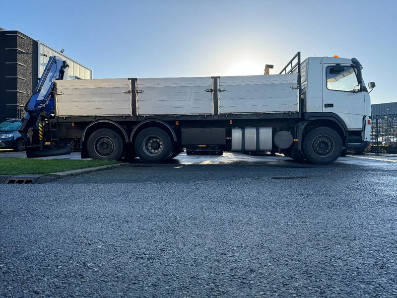 Бортова вантажівка/ Платформа, Вантажівка з маніпулятором Volvo FM 340 6X2 EFFER 140 2S EURO 3: фото 20