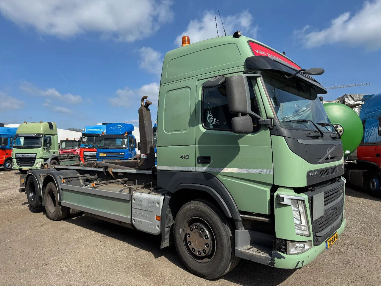 Гаковий мультиліфт вантажівка Volvo FM 410 6X2 EURO 6 VDL 20 T HOOK LIFTING AXLE: фото 11