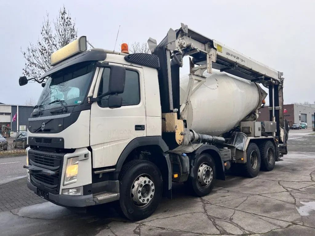 Автобетонозмішувач Volvo FM 410 8X4 - 3 UNITS! + MIXER 9m3 + LIEBHERR CON: фото 6