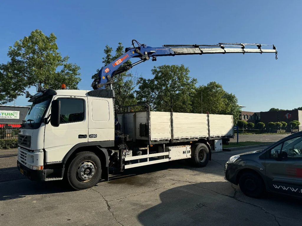 Volvo FM 7.290 4X2 EURO 2 + PM 22SP5 + REMOTE CONTROL - Бортова вантажівка/ Платформа, Вантажівка з маніпулятором: фото 1 Volvo FM 7.290 4X2 EURO 2 + PM 22SP5 + REMOTE CONTROL - Бортова вантажівка/ Платформа, Вантажівка з маніпулятором: фото 1