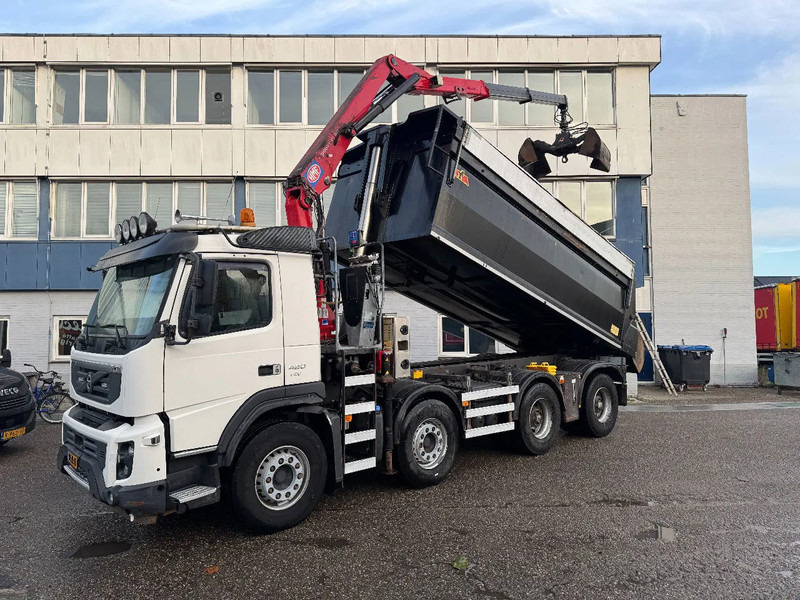 Volvo FMX 420 8X4 HMF 1643Z2 + REMOTE CONTROL + HYVA KIPPER - Вантажівка з маніпулятором: фото 2 Volvo FMX 420 8X4 HMF 1643Z2 + REMOTE CONTROL + HYVA KIPPER - Вантажівка з маніпулятором: фото 2