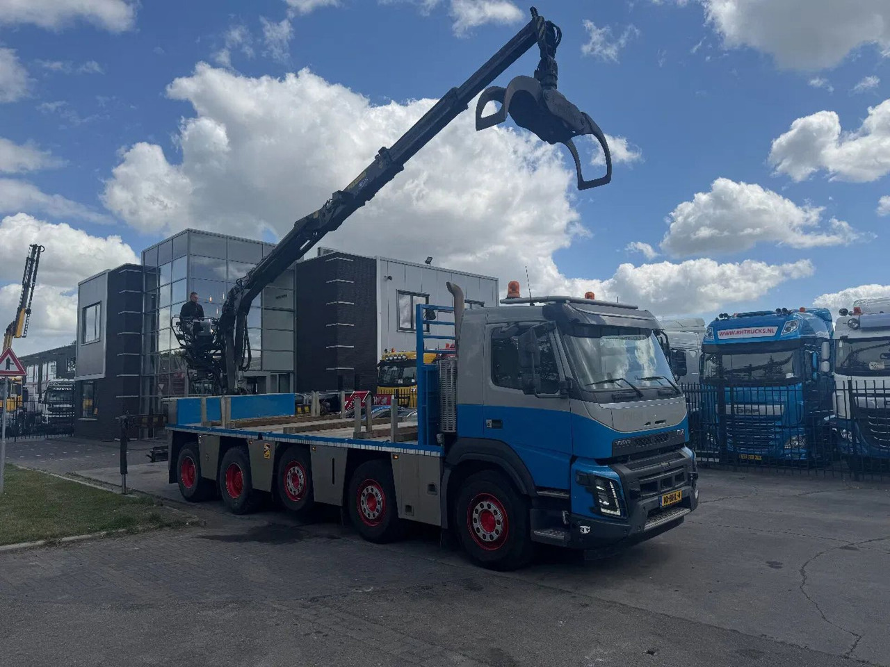 Volvo FMX 460 10X4 HIAB J2640ZT + HULTDINS GRIJPER HUB - Бортова вантажівка/ Платформа, Вантажівка з маніпулятором: фото 3 Volvo FMX 460 10X4 HIAB J2640ZT + HULTDINS GRIJPER HUB - Бортова вантажівка/ Платформа, Вантажівка з маніпулятором: фото 3