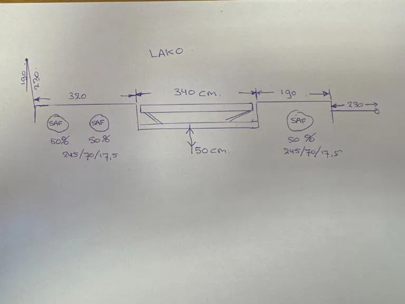 Lako RAMPEN EN HEFDEK 3,4 M - Низькорамна платформа причіп: фото 4 Lako RAMPEN EN HEFDEK 3,4 M - Низькорамна платформа причіп: фото 4