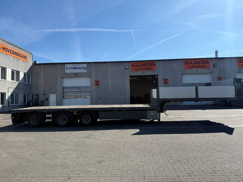 Brdr Platz 3-axle Stepdeck/Tiefbettauflieger/Nedby - Низькорамна платформа напівпричіп: фото 2 Brdr Platz 3-axle Stepdeck/Tiefbettauflieger/Nedby - Низькорамна платформа напівпричіп: фото 2