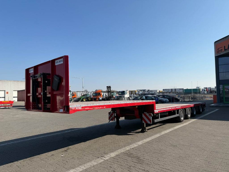 KEL-BERG 4-axle Step deck trailer/Nedbygget trailer - Бортовий напівпричіп/ Платформа: фото 1 KEL-BERG 4-axle Step deck trailer/Nedbygget trailer - Бортовий напівпричіп/ Платформа: фото 1