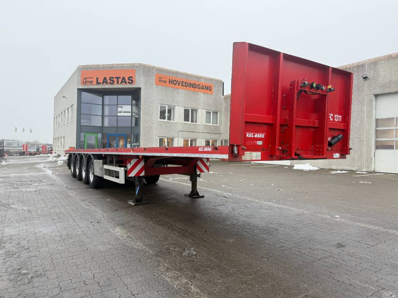 KEL-BERG Flatbed / Flachbettauflieger / Ladtrailer - Бортовий напівпричіп/ Платформа: фото 1 KEL-BERG Flatbed / Flachbettauflieger / Ladtrailer - Бортовий напівпричіп/ Платформа: фото 1